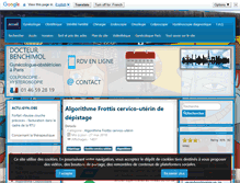 Tablet Screenshot of docteur-benchimol.com